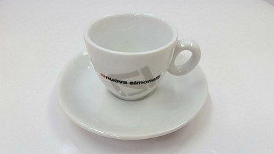 Tasse espresso + sous tasse Nuova Simonelli Nuova Simonelli