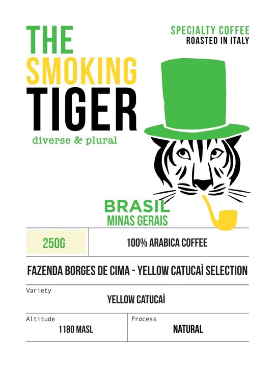 The Smoking Tiger - Brasil Fazenda Borges de Cima Natural